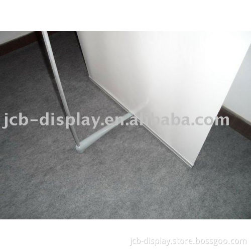Aluminum Silver Display Banner L banner